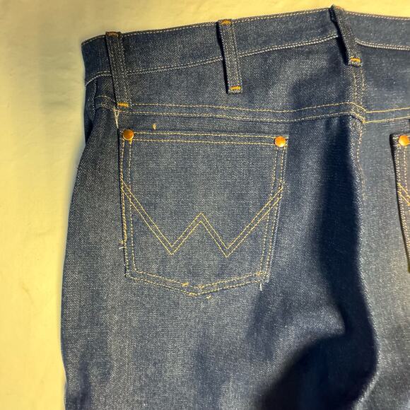 Wrangler Men’s Pro Rodeo Competition Jeans, Original Fit,13MWZ, 35x36, Blue - Picture 4 of 6